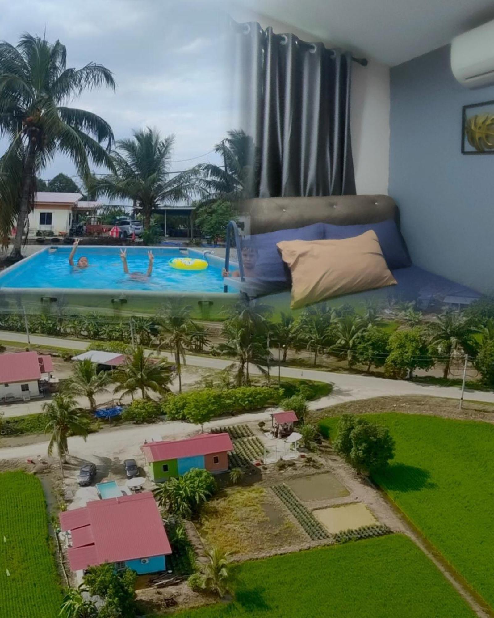 Izz Homestay Sawah Padi Sungai Besar ! Zimmer foto